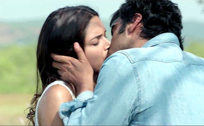 Deepika Padukone and Arjun Kapoor in Finding Fanny