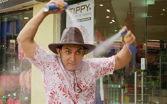 Aamir Khan in PK