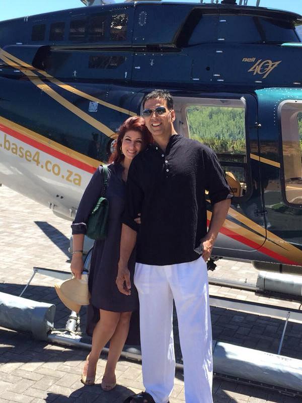 Twinkle Khanna and Akshay Kumar