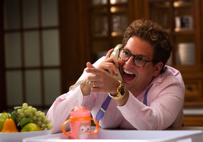 Jonah Hill in The Wolf Of Wall Street