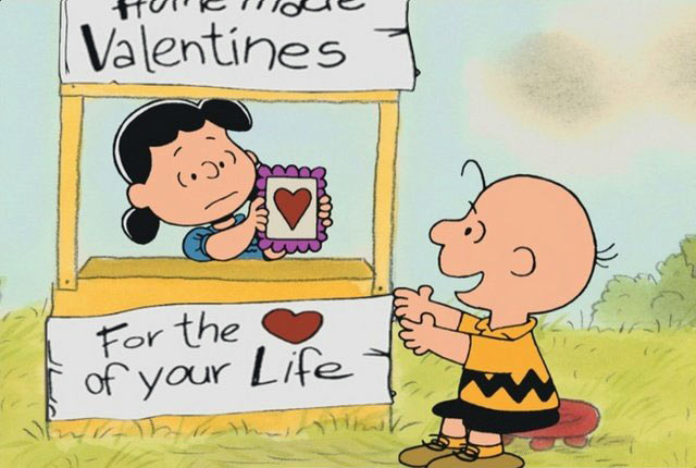 Movie still from Be My Valentine, Charlie Brown