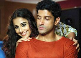 Vidya Balan and Farhan Akhtar in shaadi Ke Side Effects