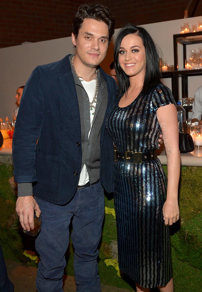 John Mayer and Katy Perry 