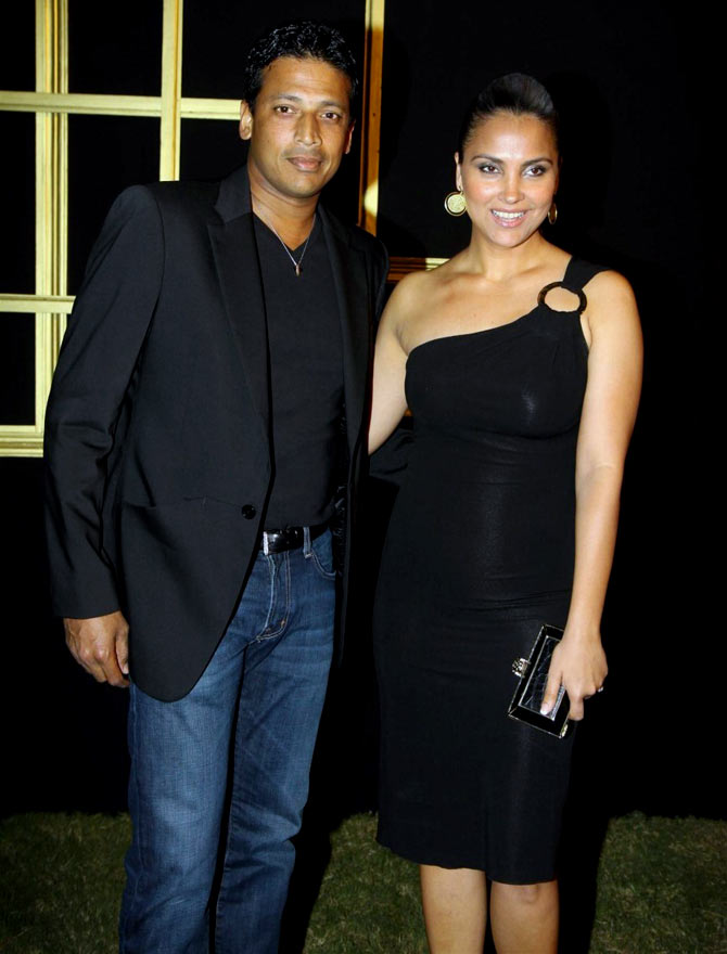 Mahesh Bhupathi and Lara Dutta