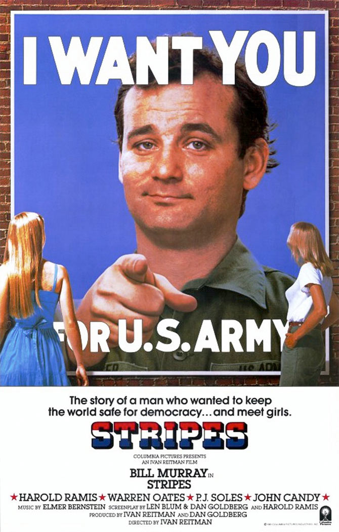 Movie poster of Stripes