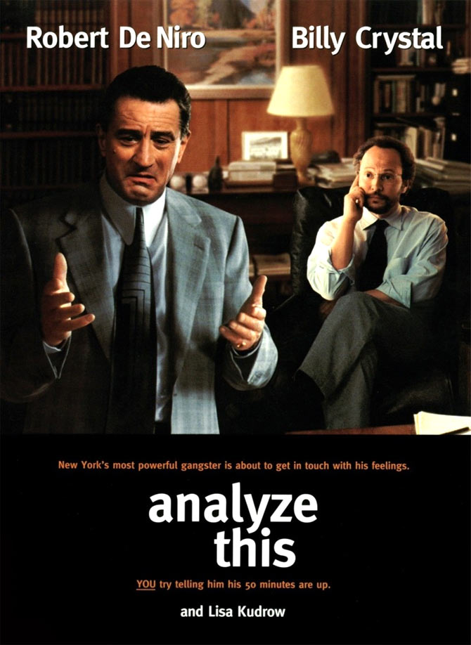 Movie poster of Analyze This