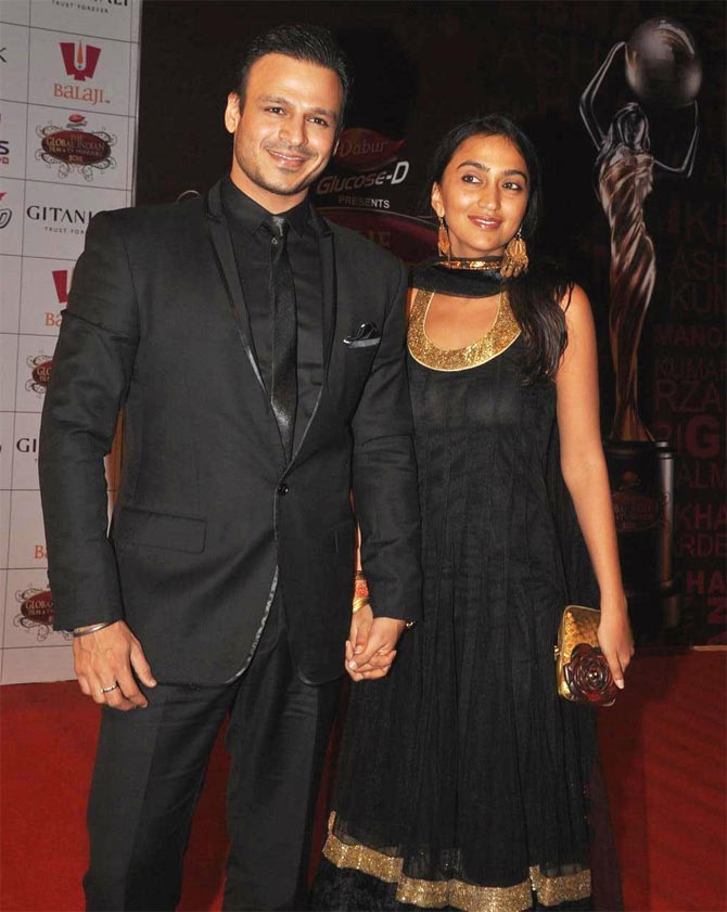 Vivek Oberoi and Priyanka Alva.