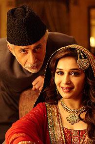 Naseeruddin Shah and Madhuri Dixit in Dedh Ishqiya