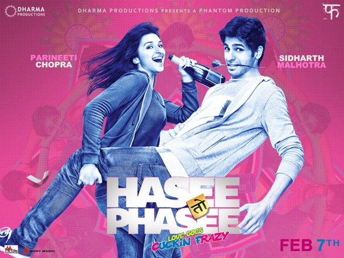 Movie poster of Hasee Toh Phasee