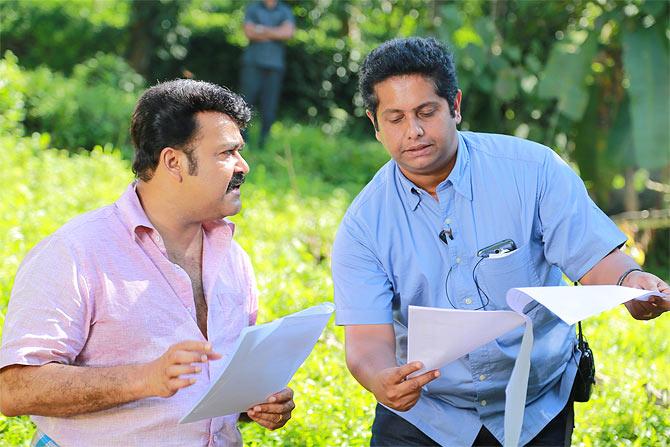 Mohanlal and Jeethu Joseph