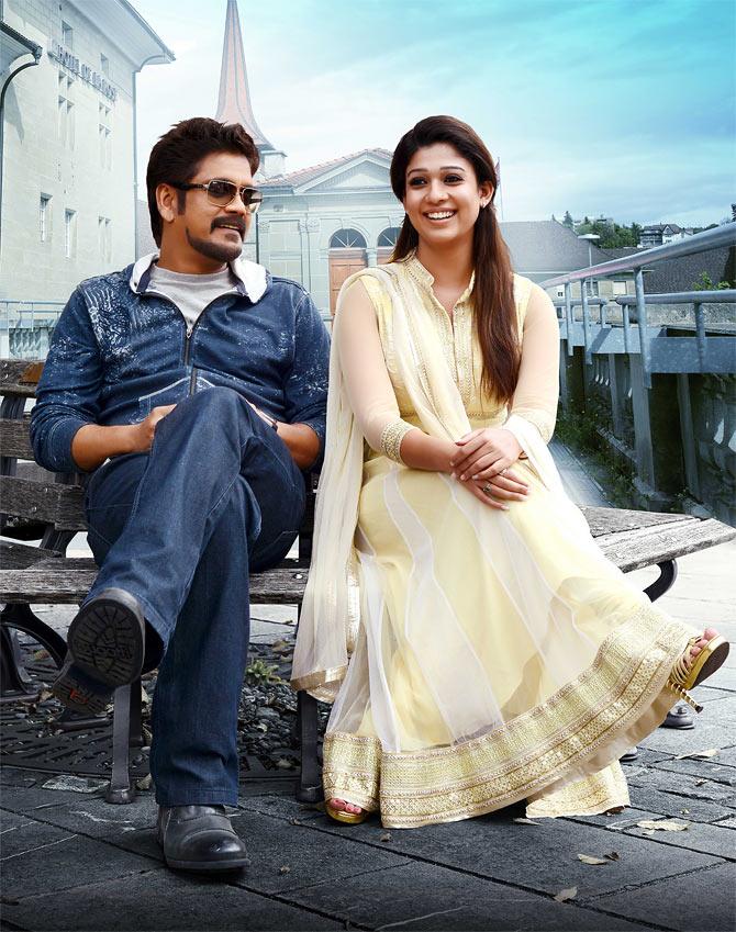 kkineni Nagarjuna and Nayanthara in Greeku Veerudu