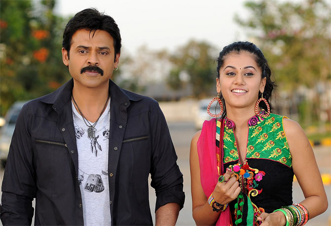  Venkatesh and Taapsee in Shadow