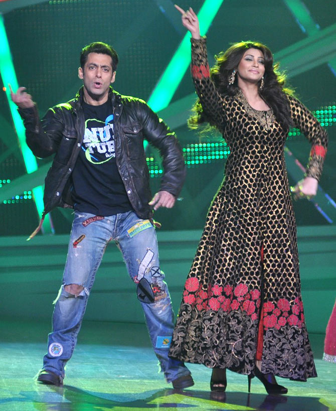 Salman Khan and Daisy Shah on Nach Baliye