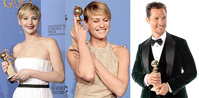 Jennifer Lawrence, Robin Wright, Matthew McConnaughey