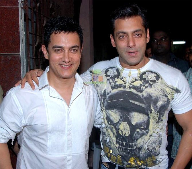 Aamir and Salman Khan
