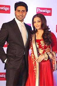 Abhishek and Aishwarya Rai Bachchan