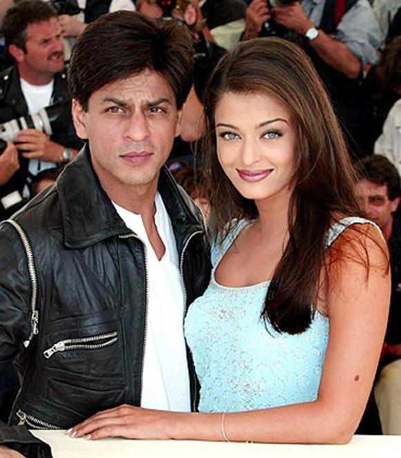 Shah Rukh Khan and Aishwarya Rai Bachchan