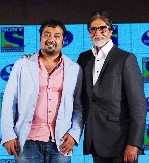 Anurag Kashyap and Amitabh Bachchan
