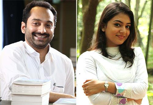  Fahadh Faasil and Nazriya Nazim 