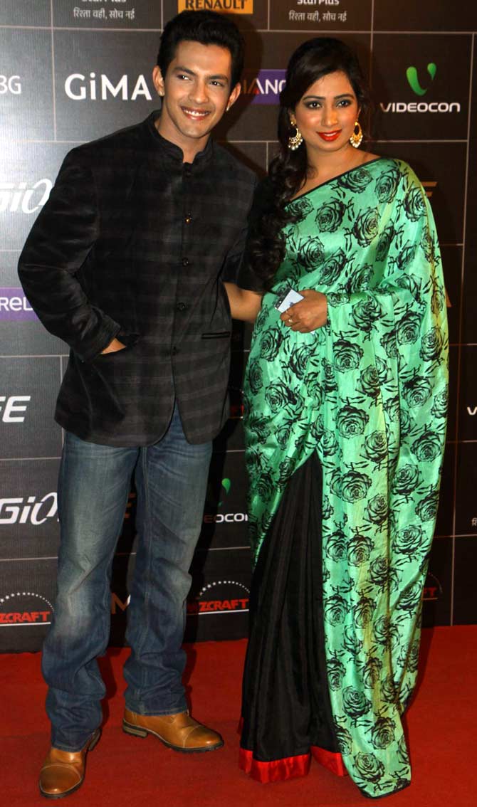 Aditya Narayan and Shreya Ghoshal 