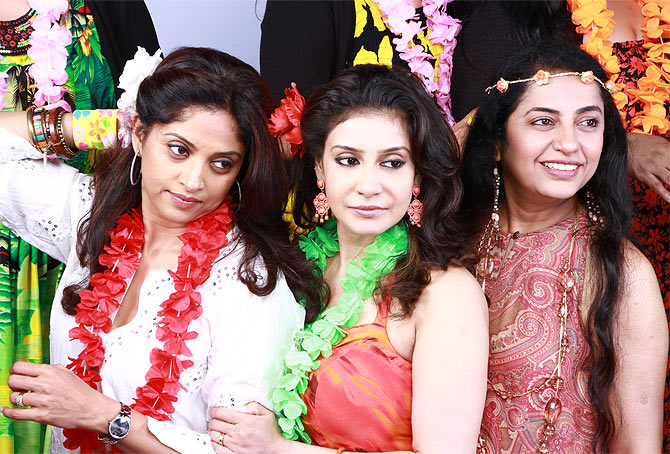 Nadhiya, Lissy and Suhasini