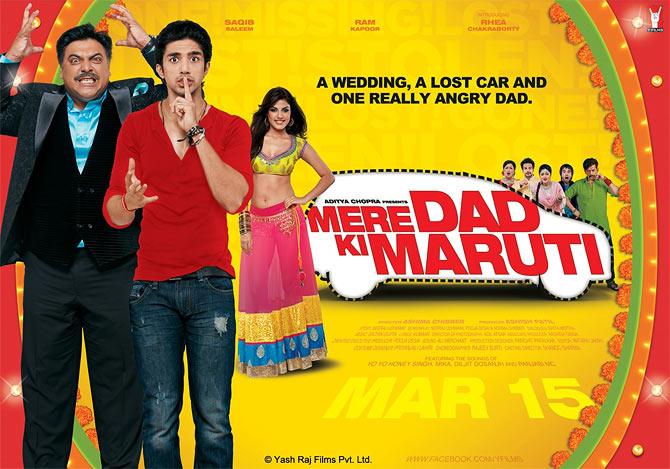 Movie poster of Mere Dad Ki Maruti
