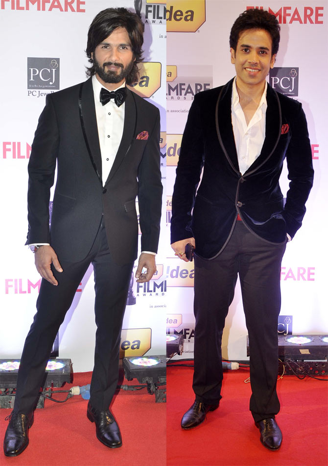 Shahid Kapoor, Tusshar Kapoor