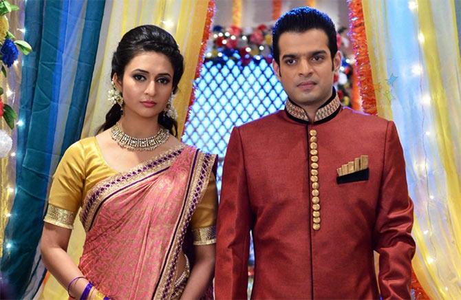 Divyanka Tripati and Karan Patel in Yeh Hai Mohabattein