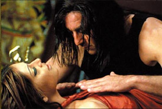 Bipasha Basu and Sanjay Dutt in Rudraksh