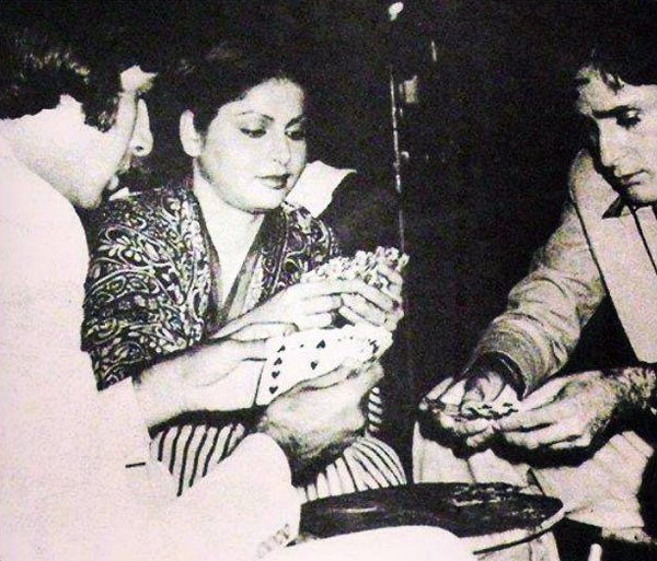 Amitabh Bachchan, Raakhee and Shashi Kapoor