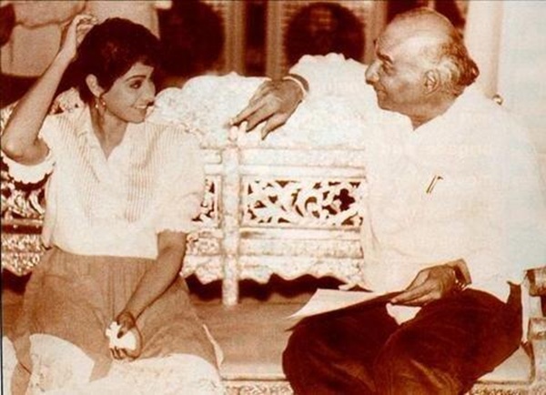 Sridevi and Yash Chopra