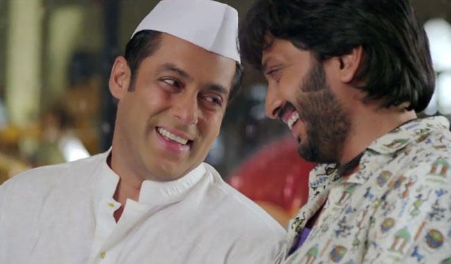 Salman Khan and Riteish Deshmukh in Lai Bhaari