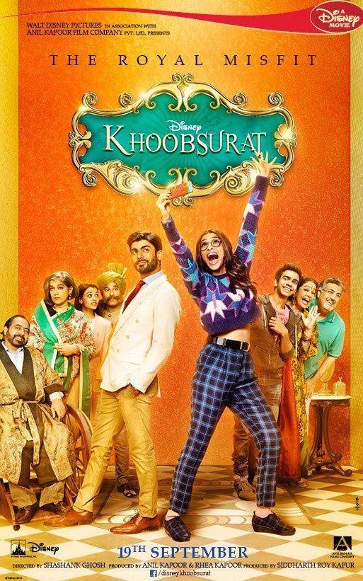 Movie poster of Khoobsurat