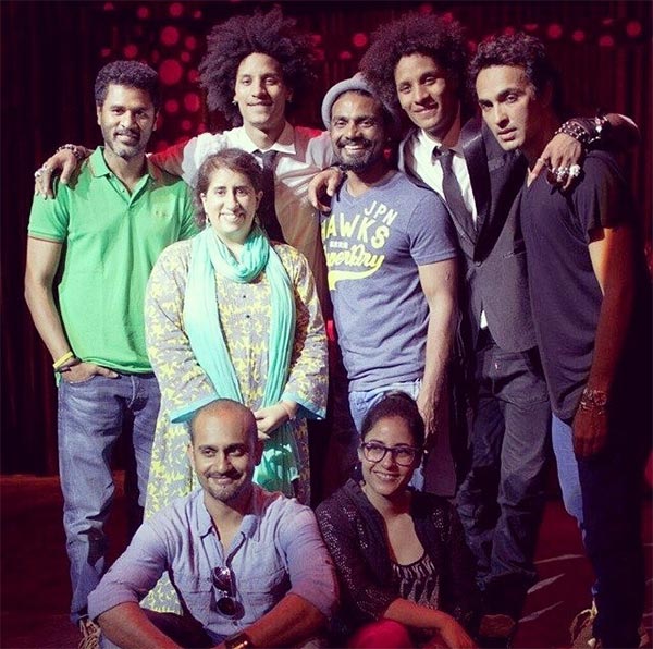 The cast and crew of Zubaan
