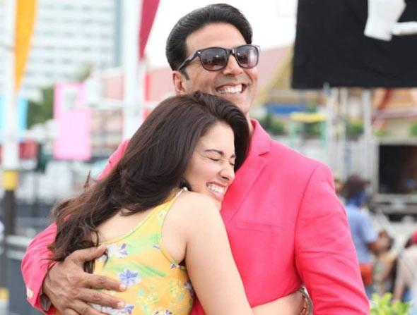 Akshay Kumar and Tamannaah in It's Entertainment