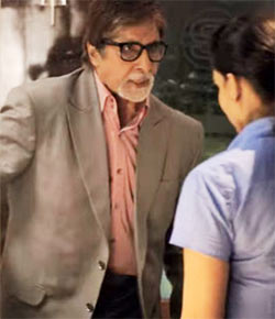 Amitabh Bachchan on Yudh