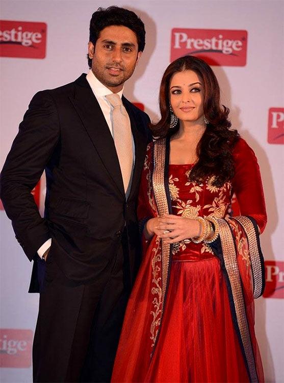 Abhishek and Aishwariya Rai Bachchan