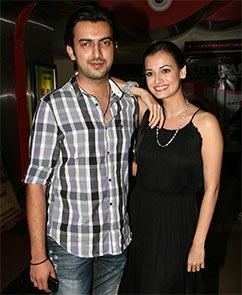 Sahil Sangha and Dia Mirza