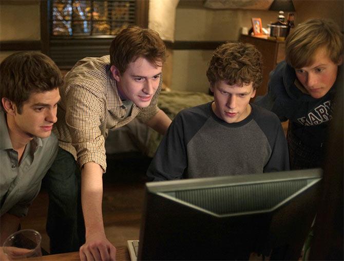 A scene from The Social Network