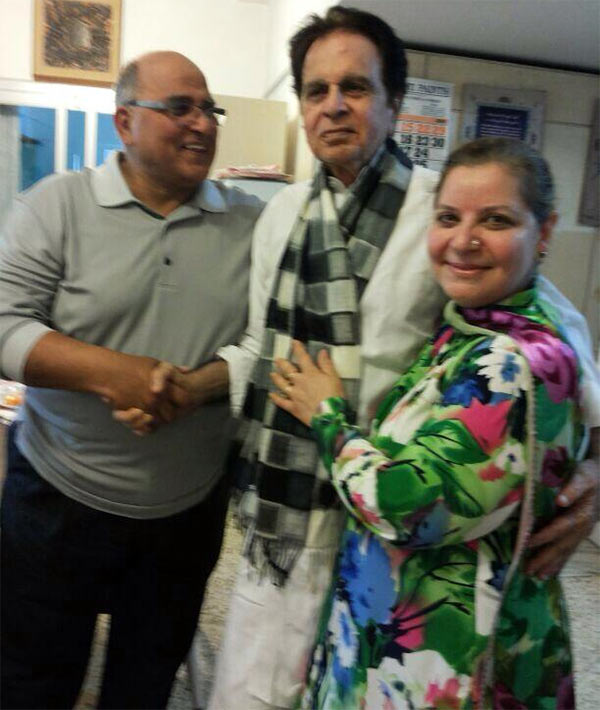 Dilip Kumar with Aabeda and Khalid