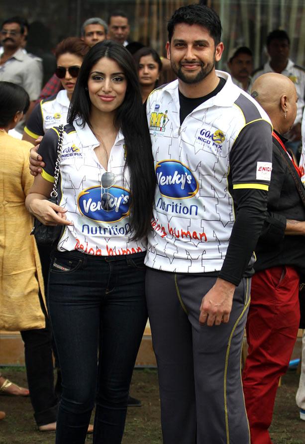 Aftab Shivdasani and Nin Dusanj