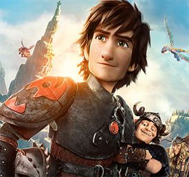 A scene from How To Train Your Dragon 2