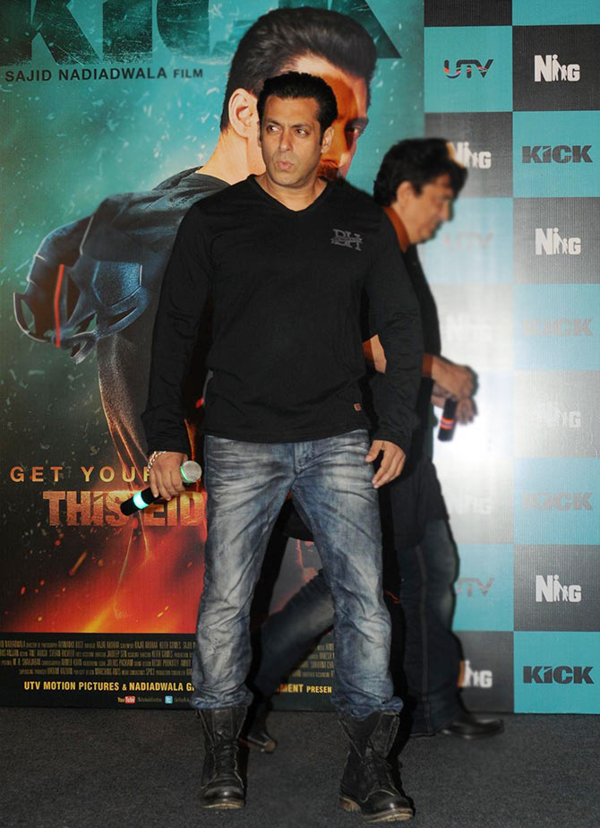 Salman 'Kick'-starts with a dance! - Rediff.com Movies