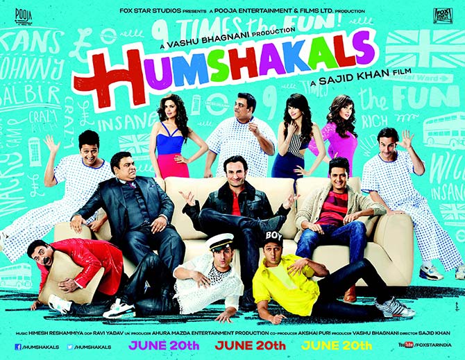 Movie poster of Humshakals