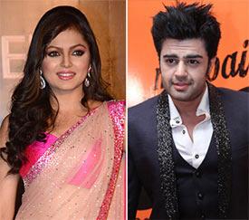 Drashti Dhami and Manish Paul