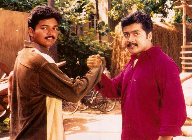 Vijay and Suriya in Friends 