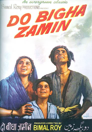 Movie poster of Do Bigha Zamin