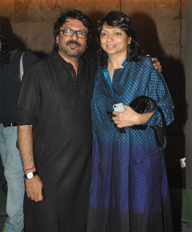 Sanjay Leela Bhansali and Bela Sehgal