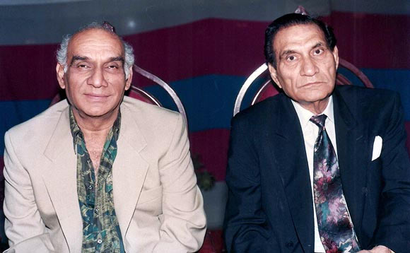 Yash Chopra and BR Chopra
