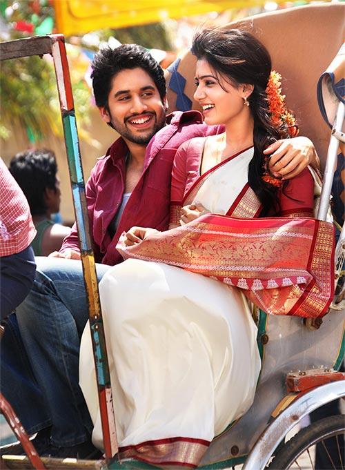 Naga Chaitanya and Samantha in  Autonagar Surya